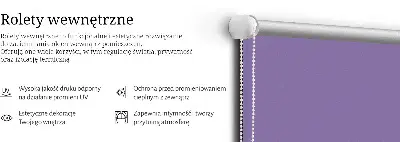 Zatemnilni rolo za okno Vijolična