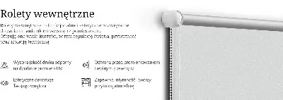Zatemnilni rolo za balkonska vrata Svetlo siva
