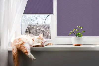 Notranji okenski zatemnilni rolo Vijolična