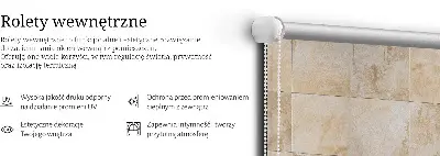 Notranji zatemnilni rolo Ploščice