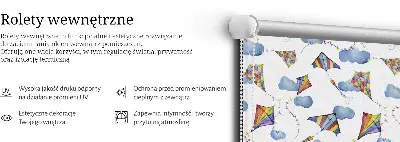 Zatemnilni rolo za okno Barviti zmaji