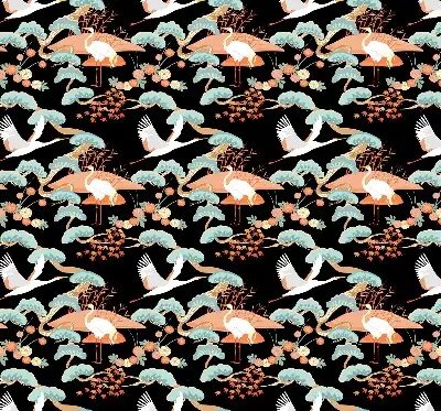 Tkaninski zatemnilni rolo Leteča čaplja