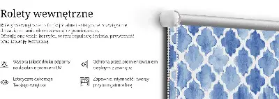Notranji zatemnilni rolo Poslikan vzorec