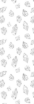 Tkaninski zatemnilni rolo Geometrijske oblike