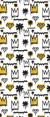 Zatemnilni rolo za okno Narisane rože