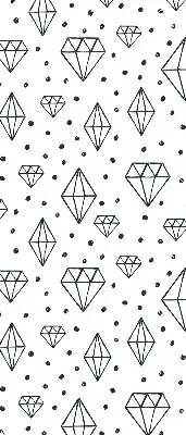 Notranji zatemnilni rolo Narisani diamanti