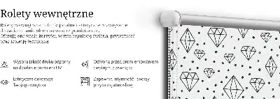 Notranji zatemnilni rolo Narisani diamanti