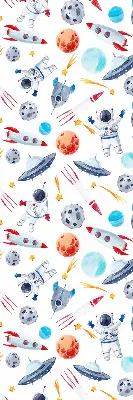 Notranji zatemnilni rolo za okno Rakete, kozmonavti, planeti in NLP-ji