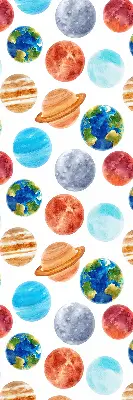 Zatemnilni rolo za okno Planeti