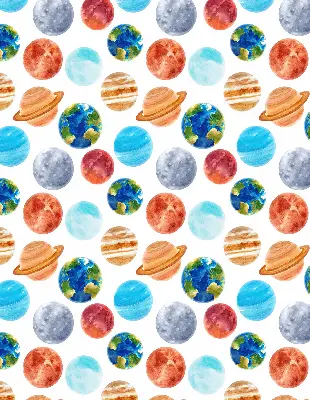 Zatemnilni rolo za okno Planeti