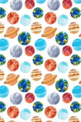 Zatemnilni rolo za okno Planeti