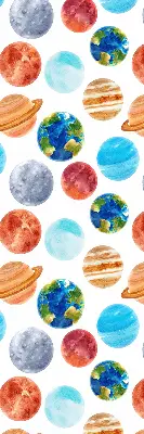 Zatemnilni rolo za okno Planeti