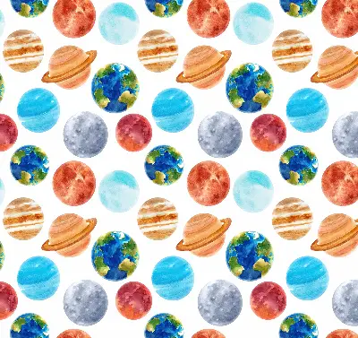 Zatemnilni rolo za okno Planeti