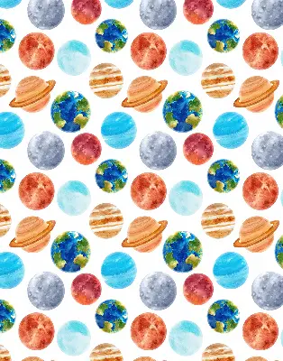 Zatemnilni rolo za okno Planeti