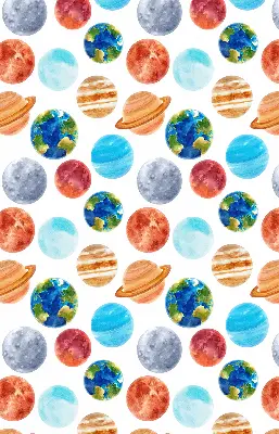Zatemnilni rolo za okno Planeti