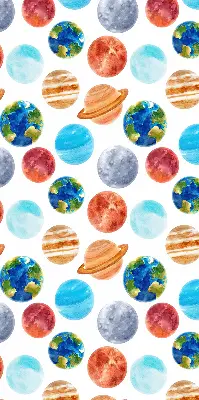 Zatemnilni rolo za okno Planeti