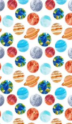 Zatemnilni rolo za okno Planeti