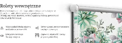 Notranji zatemnilni rolo Zelene rastline