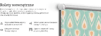 Tkaninski zatemnilni rolo Barvit avokado