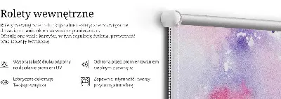 Zatemnilni rolo za okno Umetniško razlitje barve