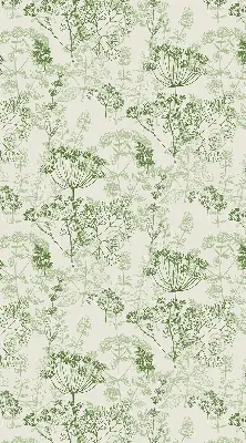Notranji okenski zatemnilni rolo Zelene rastline