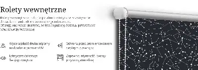 Tkaninski zatemnilni rolo Ozvezdje