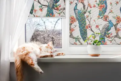 Notranji zatemnilni rolo Pav na veji