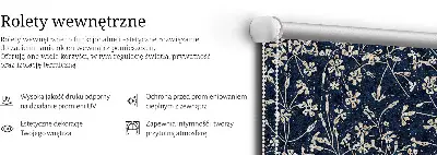 Tkaninski zatemnilni rolo Rože