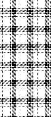 Notranji zatemnilni rolo Sivi tartan
