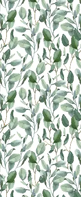 Notranji zatemnilni rolo Listi na vejah