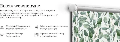Notranji zatemnilni rolo Listi na vejah