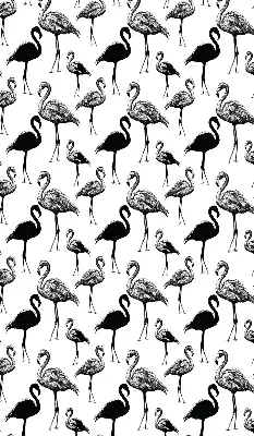 Zatemnilni rolo za balkonska vrata Črni flamingi