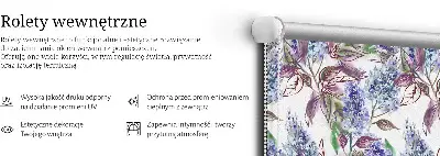 Notranji zatemnilni rolo Poletno cvetje