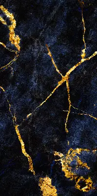 Notranji okenski zatemnilni rolo Temno moder marmor