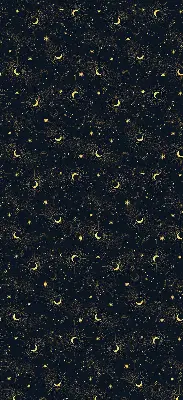 Notranji zatemnilni rolo Luna in zvezde