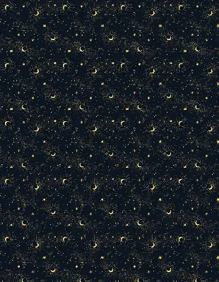 Notranji zatemnilni rolo Luna in zvezde