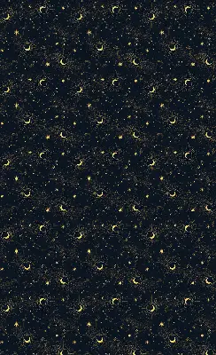 Notranji zatemnilni rolo Luna in zvezde