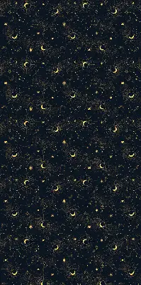 Notranji zatemnilni rolo Luna in zvezde