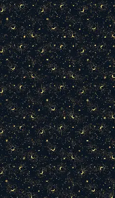 Notranji zatemnilni rolo Luna in zvezde