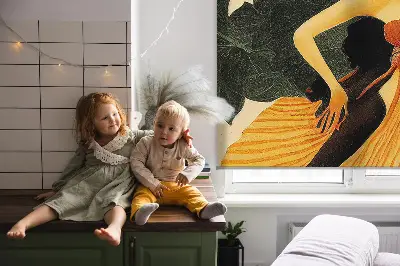 Zatemnilni rolo za okno Plesalka