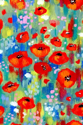Zatemnilni rolo za balkonska vrata Makov travnik