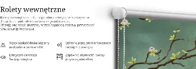 Zatemnilni rolo za okno Ptice na veji