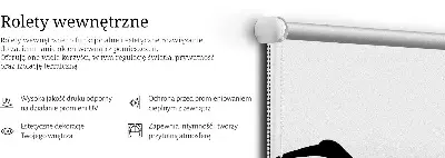 Notranji okenski zatemnilni rolo Čaplje