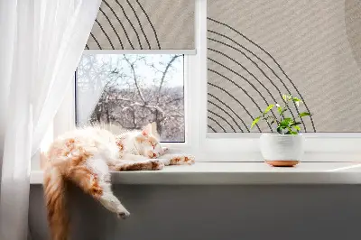 Notranji zatemnilni rolo Abstrakcija