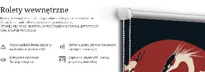 Tkaninski zatemnilni rolo Žerjav v vodi