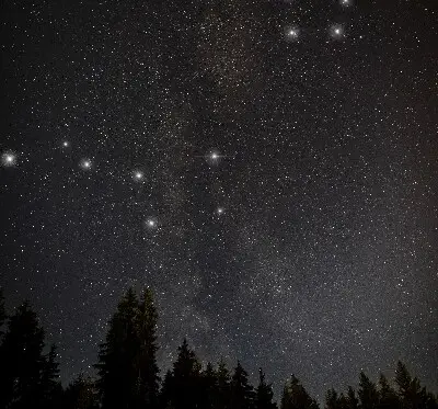 Notranji zatemnilni rolo Zvezde na nebu