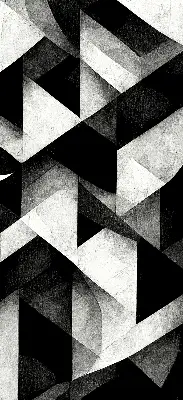 Notranji okenski zatemnilni rolo Trikotniki v abstrakciji