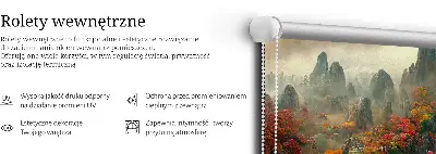 Tkaninski zatemnilni rolo Pogled z vrha