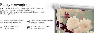 Zatemnilni rolo za okno Češnjev cvet
