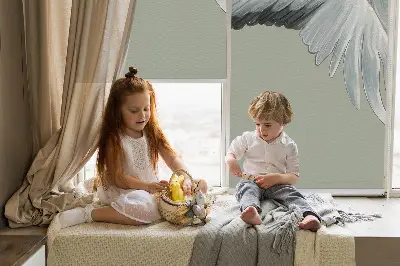 Notranji zatemnilni rolo za okno Žerjav v letu